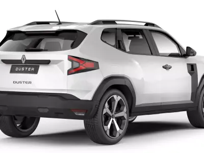 Renault Duster 2024 3D model