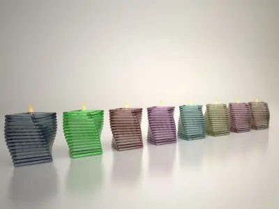 Candle Holder Free 3D model