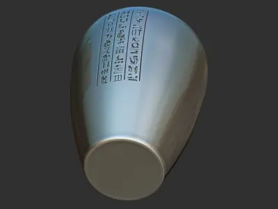 Ancient Egyptian Canopic Jars stl 3D Printable model 3D print model