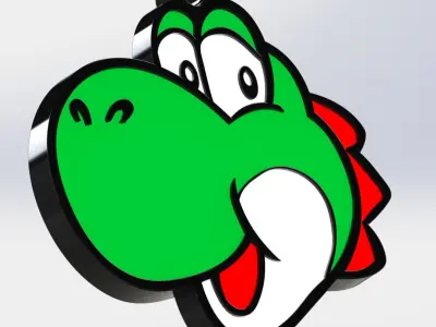 Mario Keychain Pack - 3D Print Model 3D print model