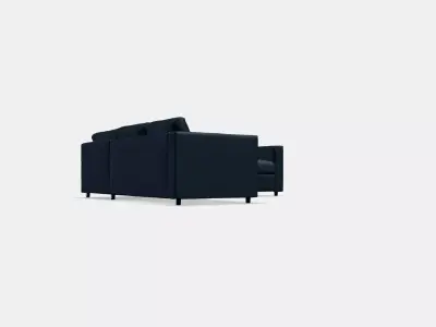 VIMLE Corner sofa 4-seat 4 Low-poly 3D model