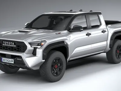 Toyota Tacoma TRD 2024 3D model