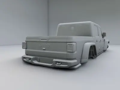 JEEP GLADIATOR 2020 3D print model