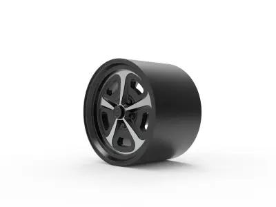 AMERICAN RACING 500 MONO CAST WHEEL 3D PRINT MODEL 3D print model