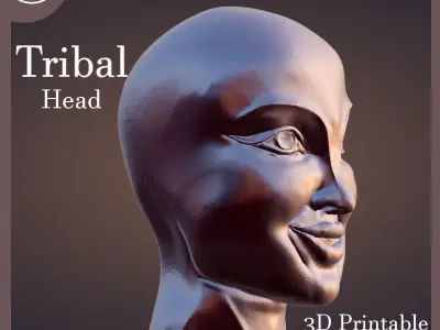 Tribal Face Free 3D print model