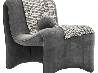 Bridgette Chair By Highfashionhome 3D model