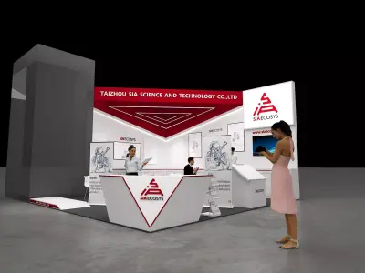 exhibition 3D model