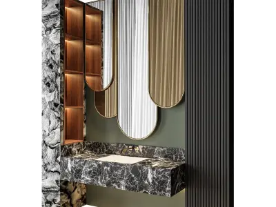 Luxury Bathroom 42 3D model