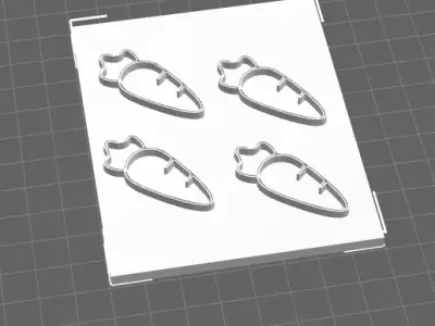 carot cake model  3D print model