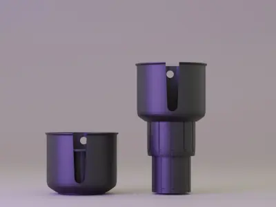 Foldable cup holder for 3D print 3D print model