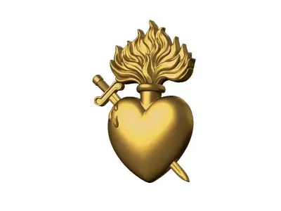 Heart 02 3D print model