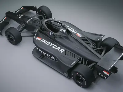 INDYCAR 2025 Dallara IR18 3D model