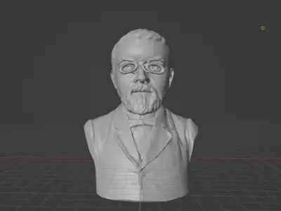 Henri Poincare 3D print model