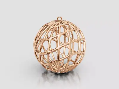 Christmas Ornament Ball 3D print model