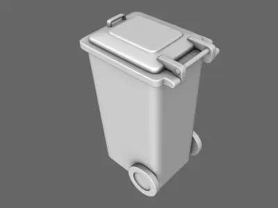 Garbage Bin Free 3D model