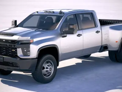Chevrolet Silverado 3500HD CG 2020 3D model