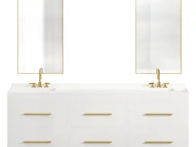 Sink Cabinet SONORA by Cazarina 3D model