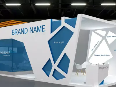3D Exhibition 3D model
