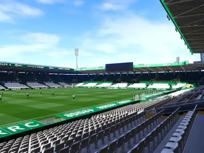 Estadio El Sardinero 3D model