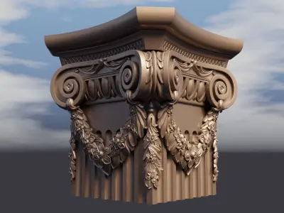 Capital rg04 Low-poly 3D model