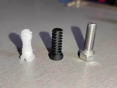 Worm gear of the heater flap motor Denso 1138002320 3D print model