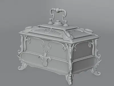 The Forbidden Treasure 3D model