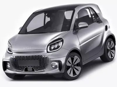 Smart EQ Fortwo 2020 Prime Coupe 3D model