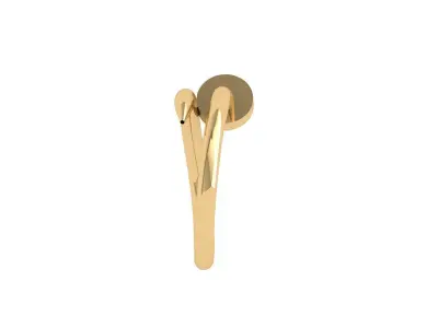 Nail unique Ring 3D print model
