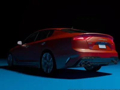 KIA Stinger 3D model