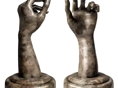 hand sculpture 1 3D model