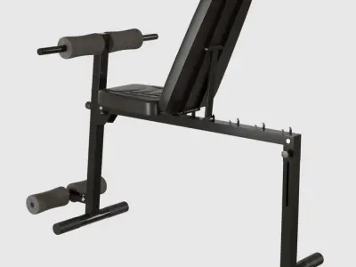 Weight Bench 3D model