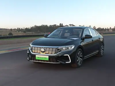 2025 Volkswagen Passat 430 PHEV with interior 3D model