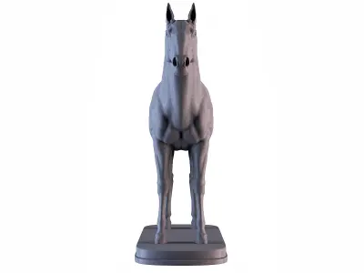 Horse 3D print model