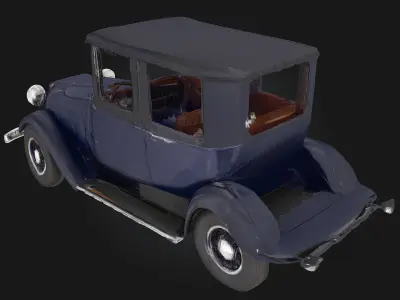 Vintage Elegance  A Timeless Symbol of Refined Style 3D model