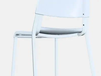 TEODORES Chair Low-poly 3D model