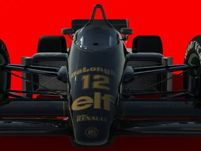 LOTUS-98T racing car 3D model