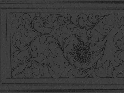 Decor mirror Free 3D model
