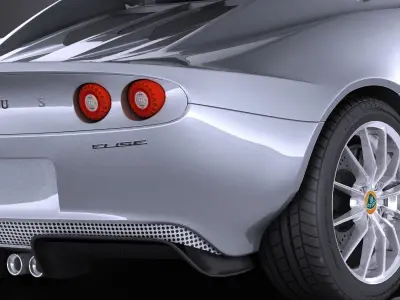 Lotus Elise 2012 VRAY 3D model