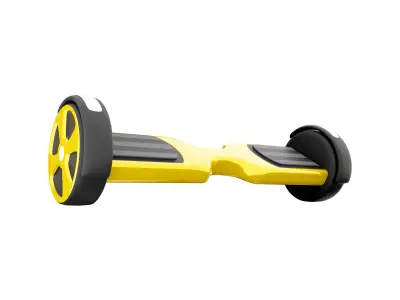 3D Hoverboard scooter icon 3D model