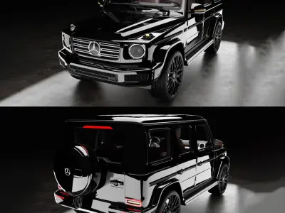 Mercedies G Wago 3D model