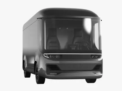 Electric Truck 3D model