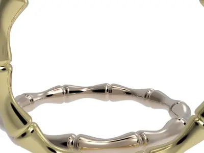 Bamboo Ring 3D print model