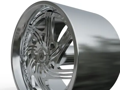 ASANTI AF 859 WHEEL  3D print model