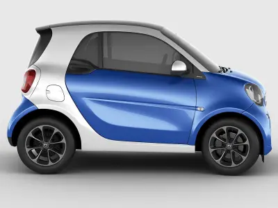 Smart Fortwo 2015 3D model