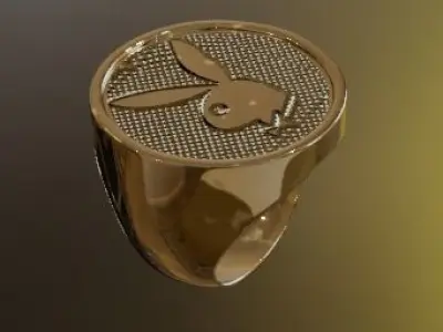 play boy ring Free low-poly 3D model