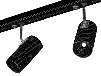 CEILING SPOTLIGH 3D model