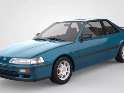 Honda Integra Coupe 1990 3D model