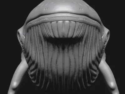 whale 3D print model