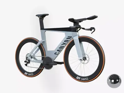 Canyon SpeedMax Bicycle 3D model