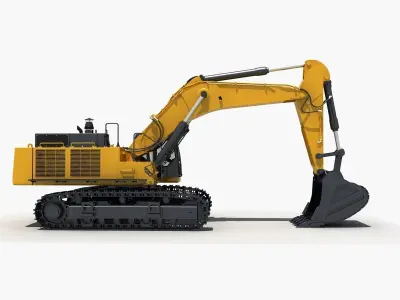 Excavator 3D model